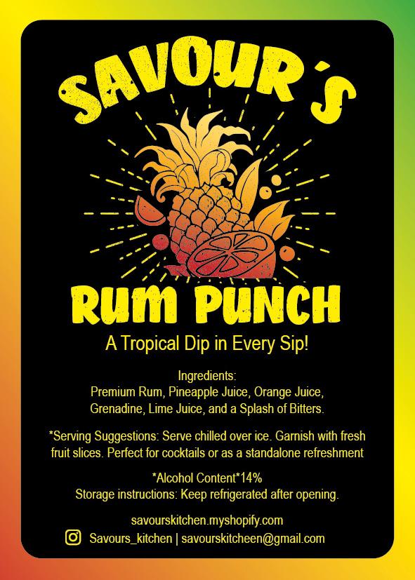 SAVOUR'S RUM PUNCH
